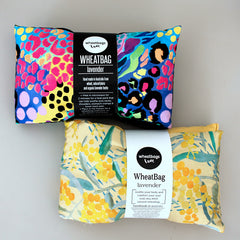 Wheatbags Love | HEAT PACK | Soothing Lavender | Electric Leopard Print