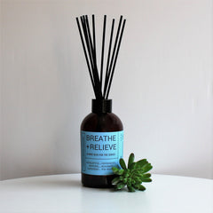 Artisan Reed Diffuser | BREATHE & RELIEVE | Amber Brights | Room Fragrance