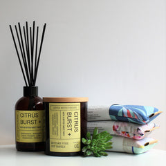 Artisan Reed Diffuser | CITRUS BURST | Amber Brights | Room Fragrance