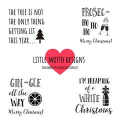 Christmas | Personalised | PRESENT | Boxed Soy Candle | Xmas | New Year | Gift