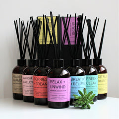 Artisan Reed Diffuser | RELAX & UNWIND | Amber Brights | Room Fragrance