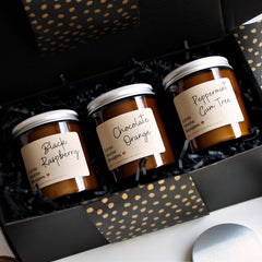 ECO WARRIOR Custom Hamper | PERSONALISED | Soy Candle 3pk | Birthday | Thank You | Thinking of You