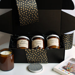 ECO WARRIOR Custom Hamper | PERSONALISED | Soy Candle 3pk | Birthday | Thank You | Thinking of You