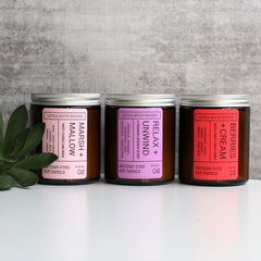 CANDLE LOVER Custom Hamper | PERSONALISED | Soy Candle 3pk | Birthday | Thank You | Thinking of You