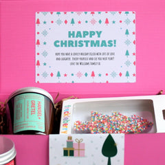 CHRISTMAS Custom Hamper | PERSONALISED | Candle & Chocolate Gift Pack |  Thank You | Xmas | Kris Kringle