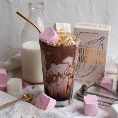 Grounded Pleasures | Mini Drinking Chocolate | Vanilla Bean | French Mint | 50g