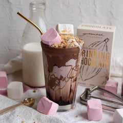 XMAS CHOCOLATE LOVER Custom Hamper | PERSONALISED | Soy Candle & Chocolate Gift Pack | PINK | Christmas