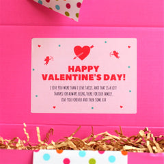 VALENTINE'S DAY Custom Hamper | PERSONALISED | Soy Candle & Chocolate Gift Pack | I Love You | Pink